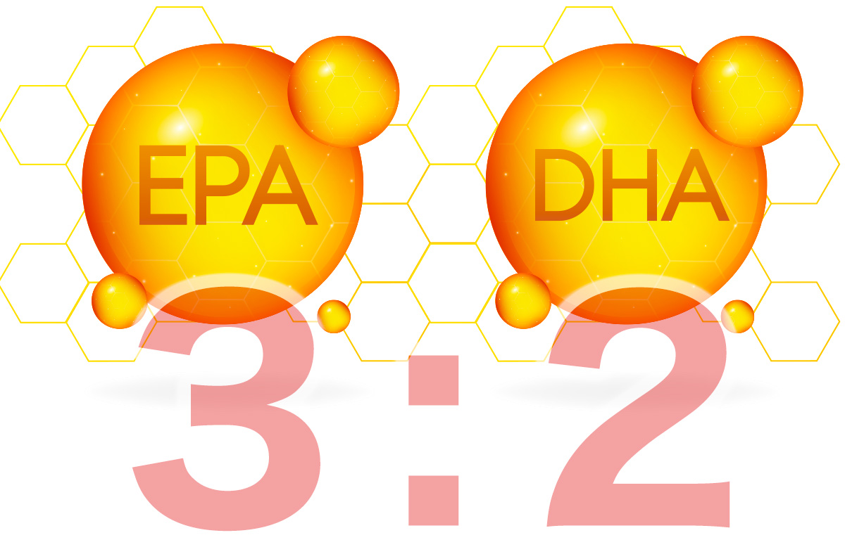 EPAとDHAの比率 3:2