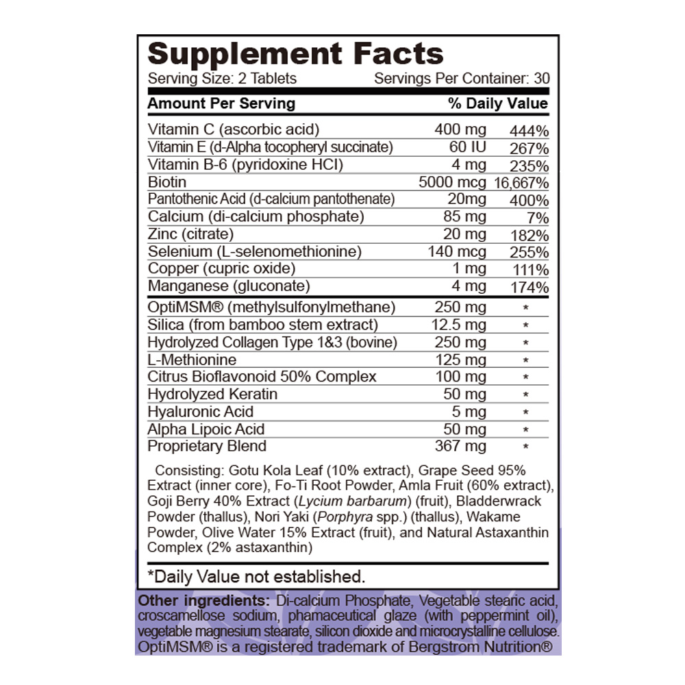 ビオチン5000プラス成分
