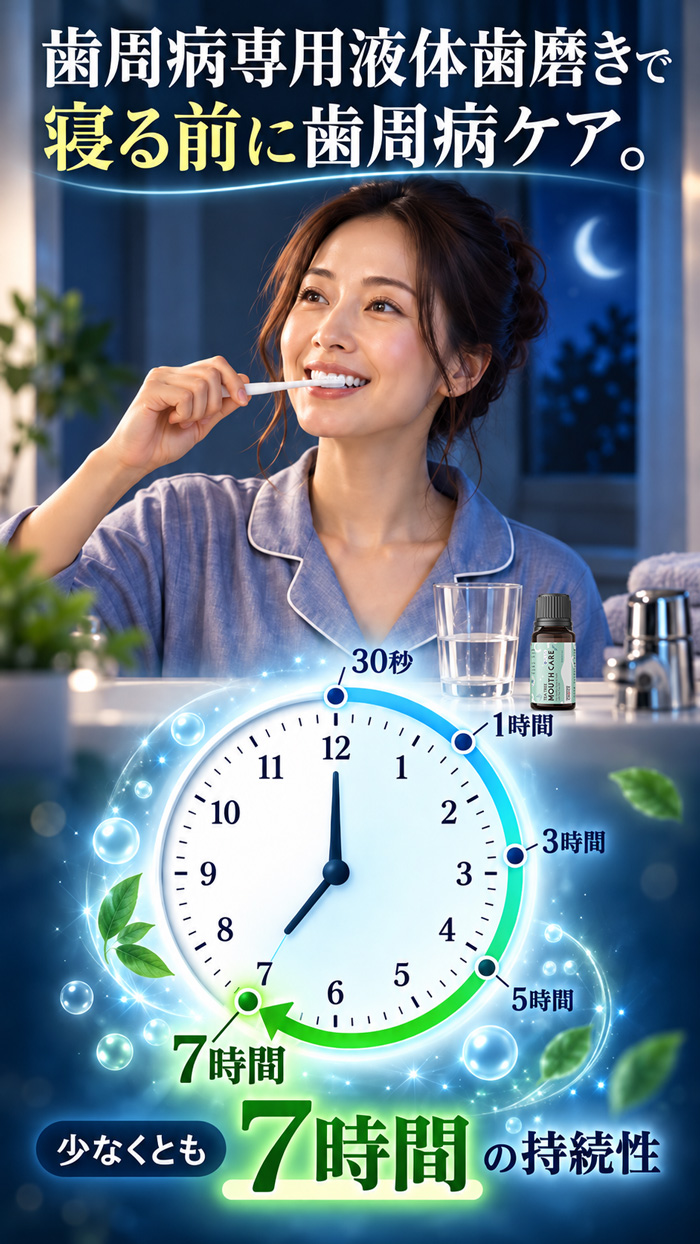 7時間の持続性が確認