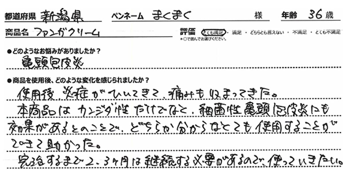 商品レビュー