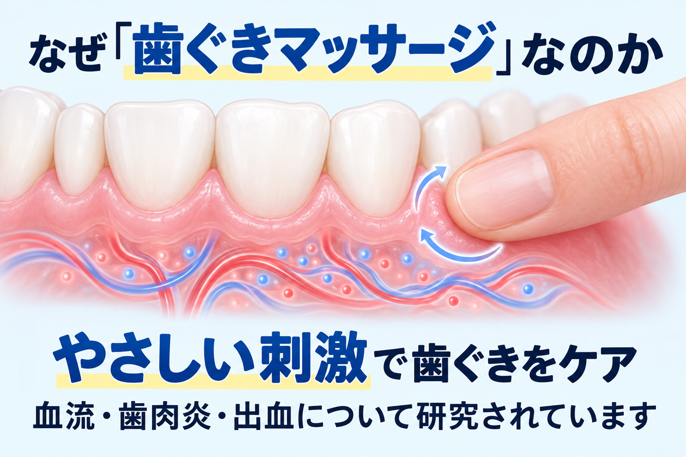 歯茎マッサージ