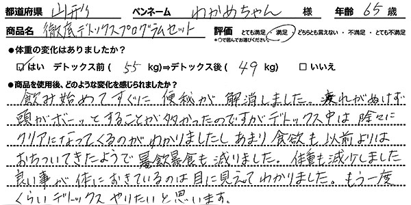 デトックスルーレビュー1