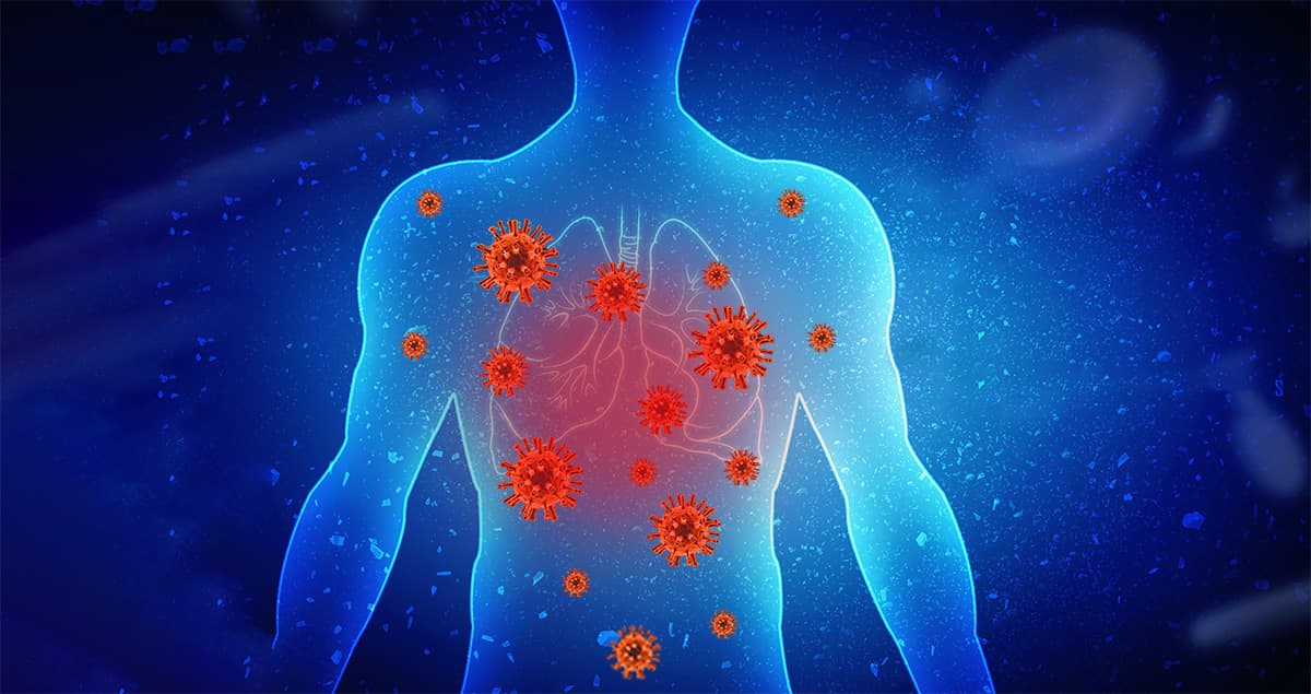 ヘルペスウイルスは体内で生き続けます