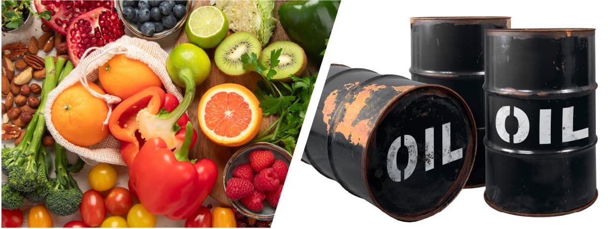 石油由来の合成ビタミン