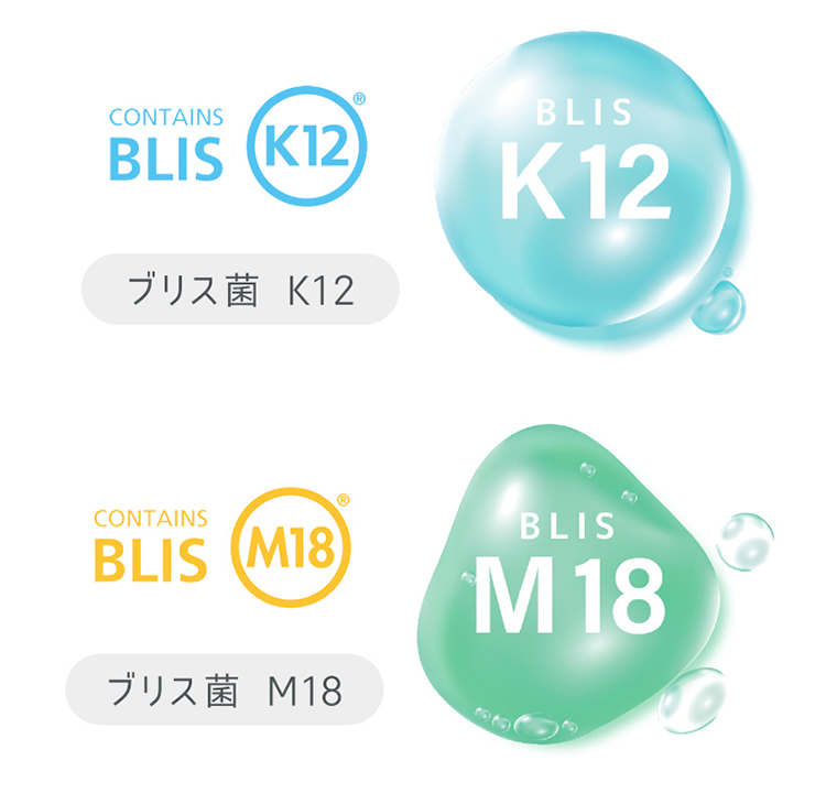 BLIS K12™とBLIS M18™