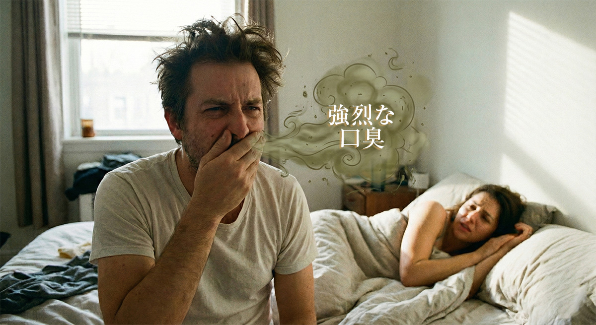 強い口臭
