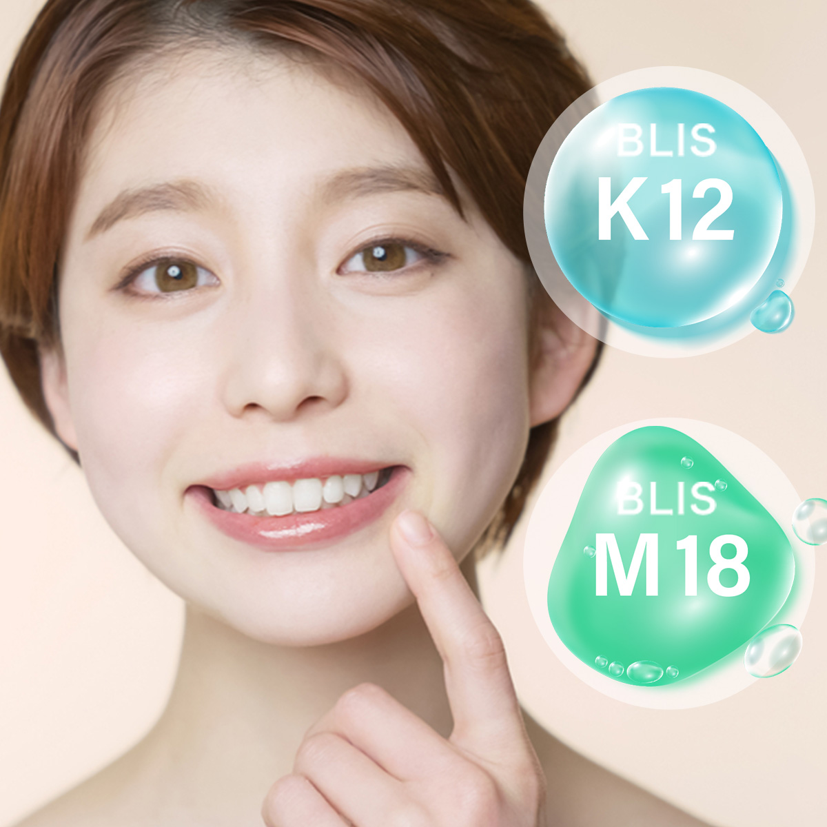 BLIS M18™とBLIS K12™が非常に高い割合で存在